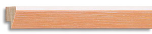 Personnalisez votre encadrement sur mesure avec la baguette : Cadre lasur orange.