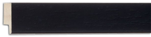 Personnalisez votre encadrement sur mesure avec la baguette : Baguette noir mat  2cm.