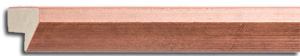 Personnalisez votre encadrement sur mesure avec la baguette : Encadrement cuivré rosé.