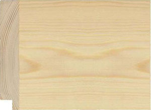 Personnalisez votre encadrement sur mesure avec la baguette : Cadre bois brut XXL.