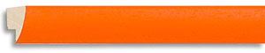 Personnalisez votre encadrement sur mesure avec la baguette : Encadrement orange.